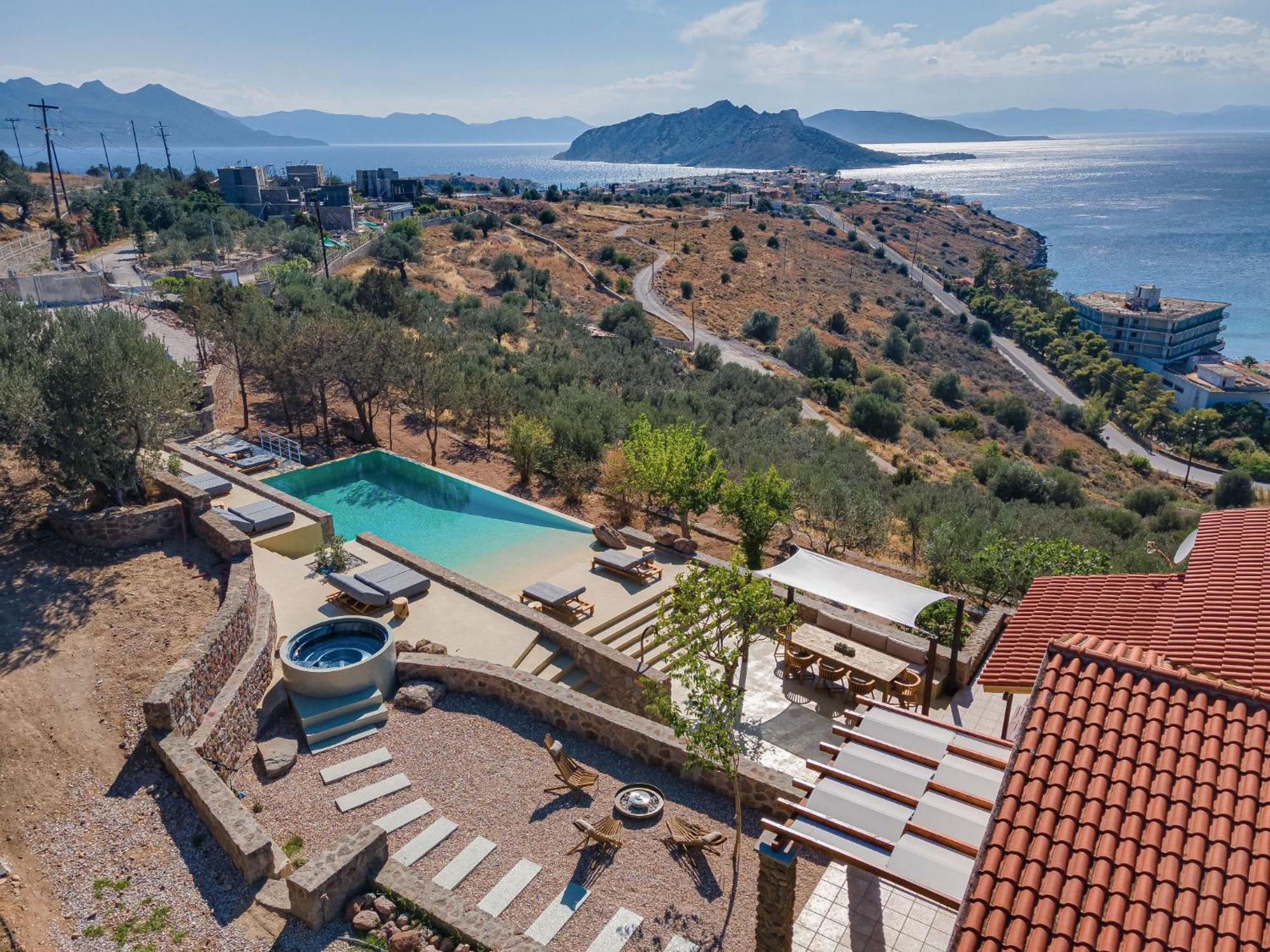 Aelia & Melitta Villas Perdika  Pokoj fotografie