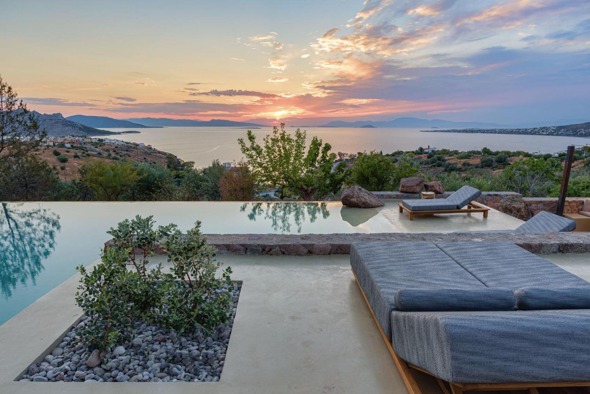 Aelia & Melitta Villas Perdika  Exteriér fotografie